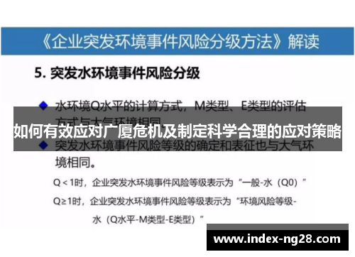 如何有效应对广厦危机及制定科学合理的应对策略