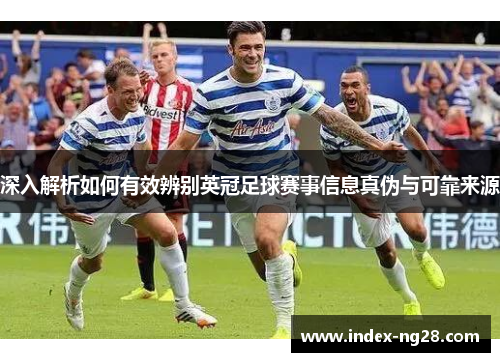 深入解析如何有效辨别英冠足球赛事信息真伪与可靠来源